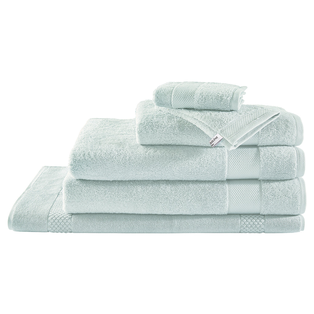 Éponge Unie - Tapis de Bain - Bleu Pastel