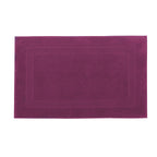 Plain Terry Towelling - Bath Mat - Lilac