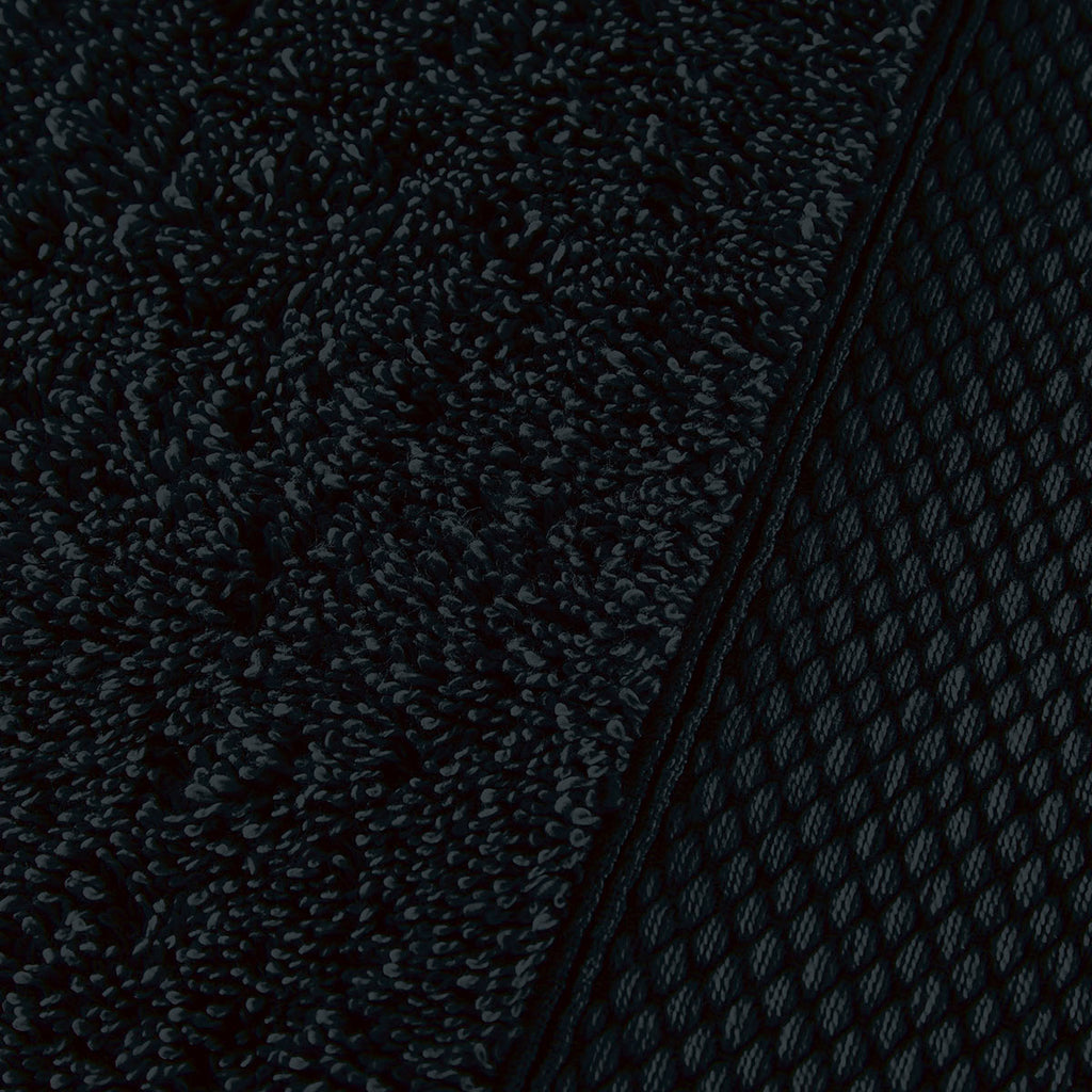 Éponge Unie - Tapis de Bain - Noir