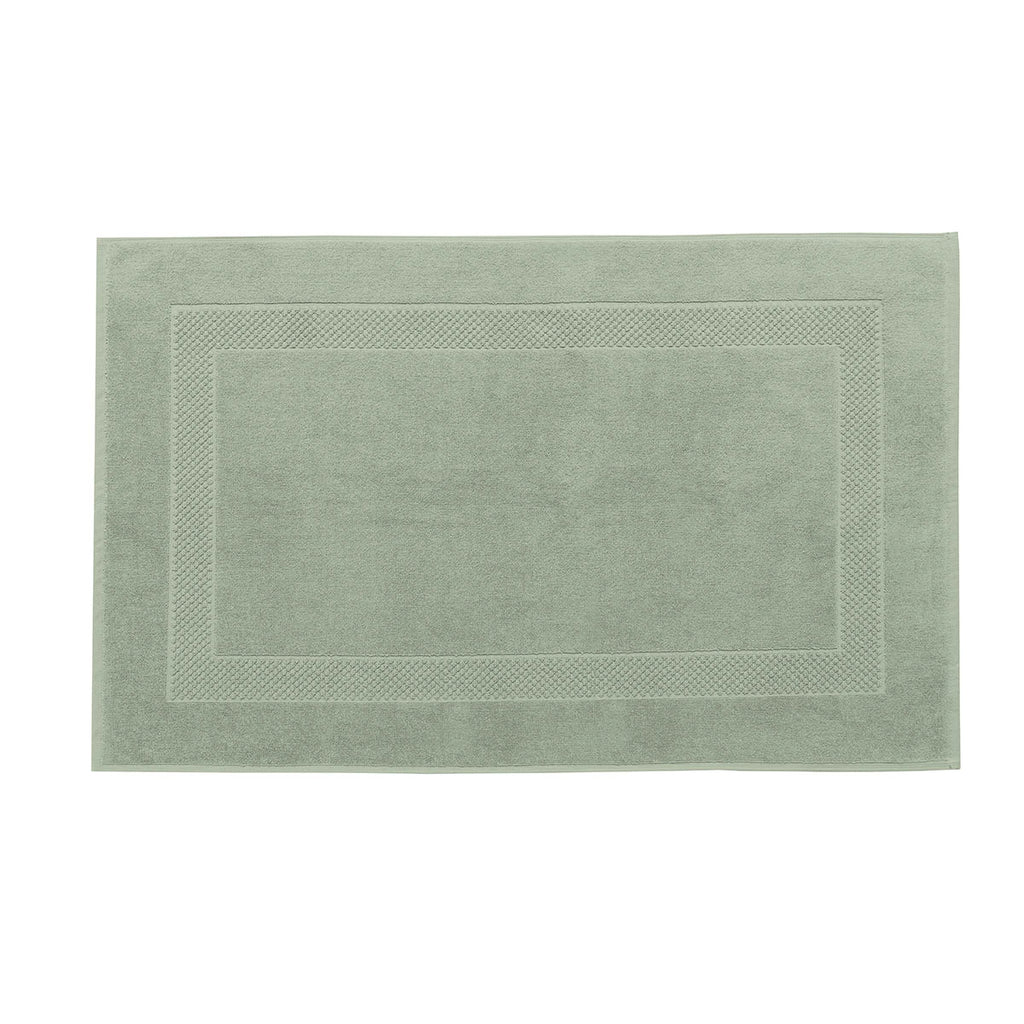 Rizo Liso - Alfombra de baño - Oliva