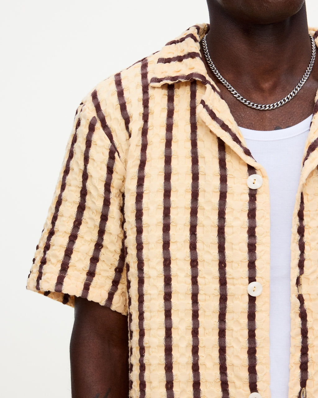 Chemise Tartufo Cuba Waffle - Multicolore