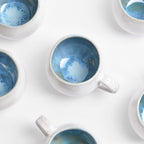 Mug Moyen - Bleu Água