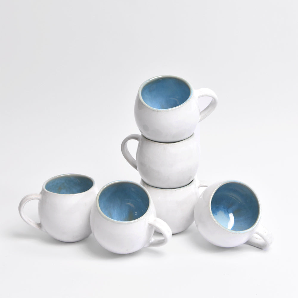 Mug Moyen - Bleu Água
