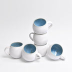 Mug Moyen - Bleu Água
