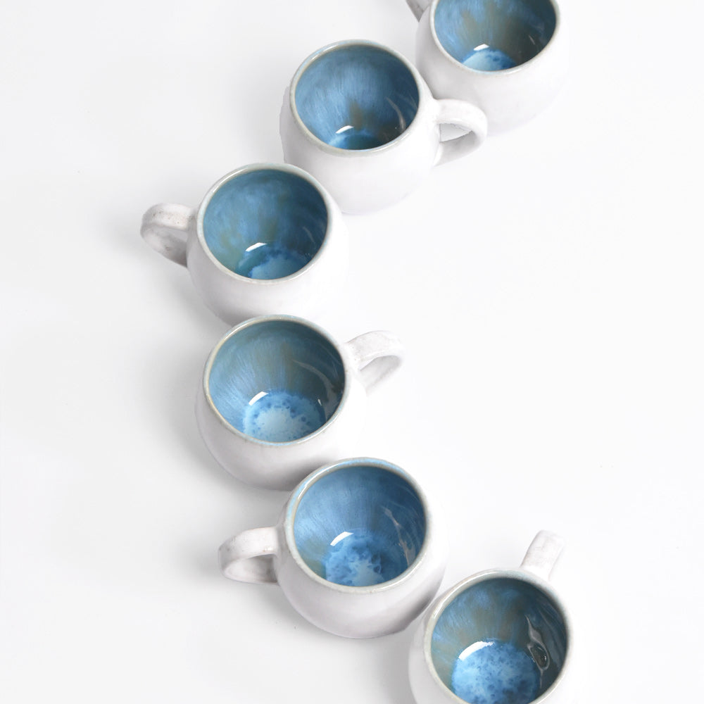 Mug Moyen - Bleu Água