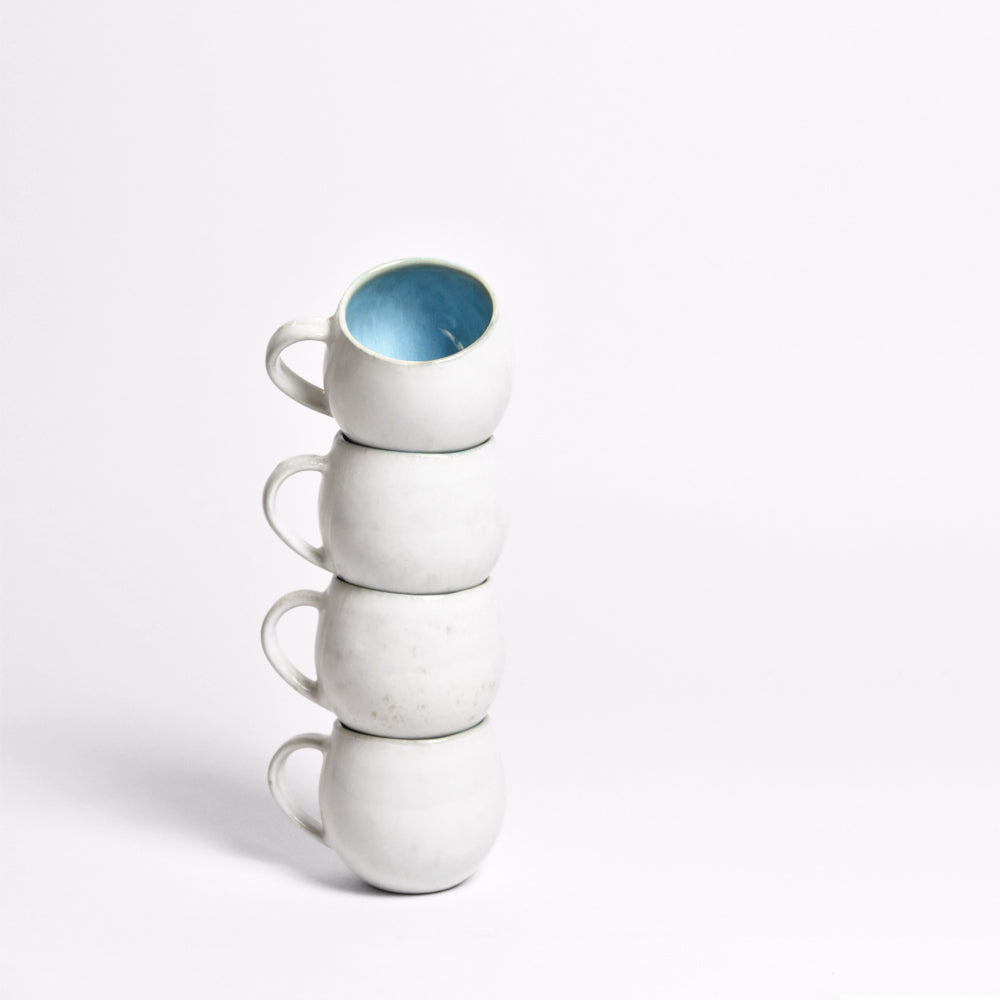 Mug Moyen - Bleu Água