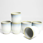 Tasses Moyennes - Blanc Glacier