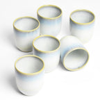 Tasses Moyennes - Blanc Glacier