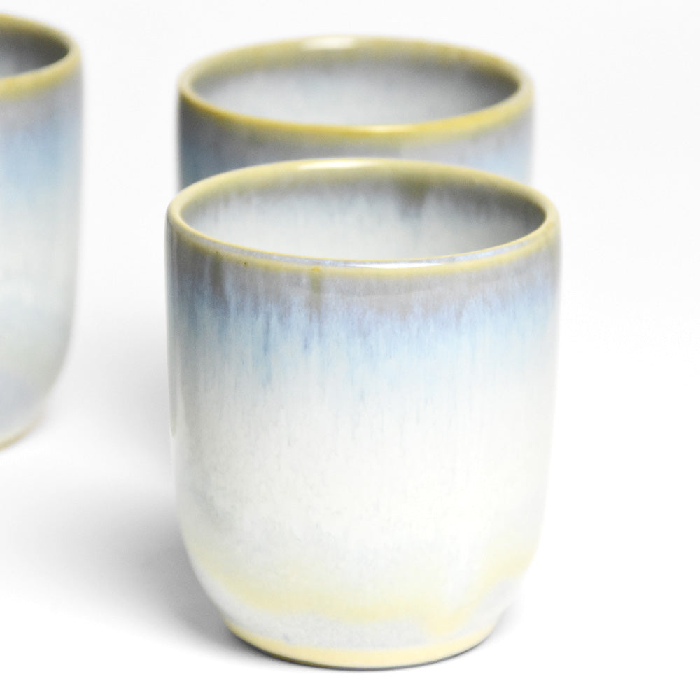 Tasses Moyennes - Blanc Glacier