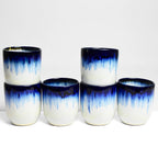 Set De 4 Tasses Moyennes - Bleu Roi