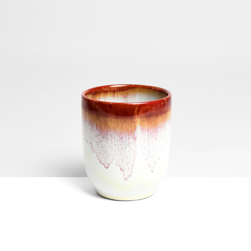 Tazas medianas | rojo brillante
