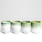 Set De 4 Tasses Moyennes - Vert Lumineux