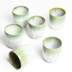Set De 4 Tasses Moyennes - Vert Lumineux