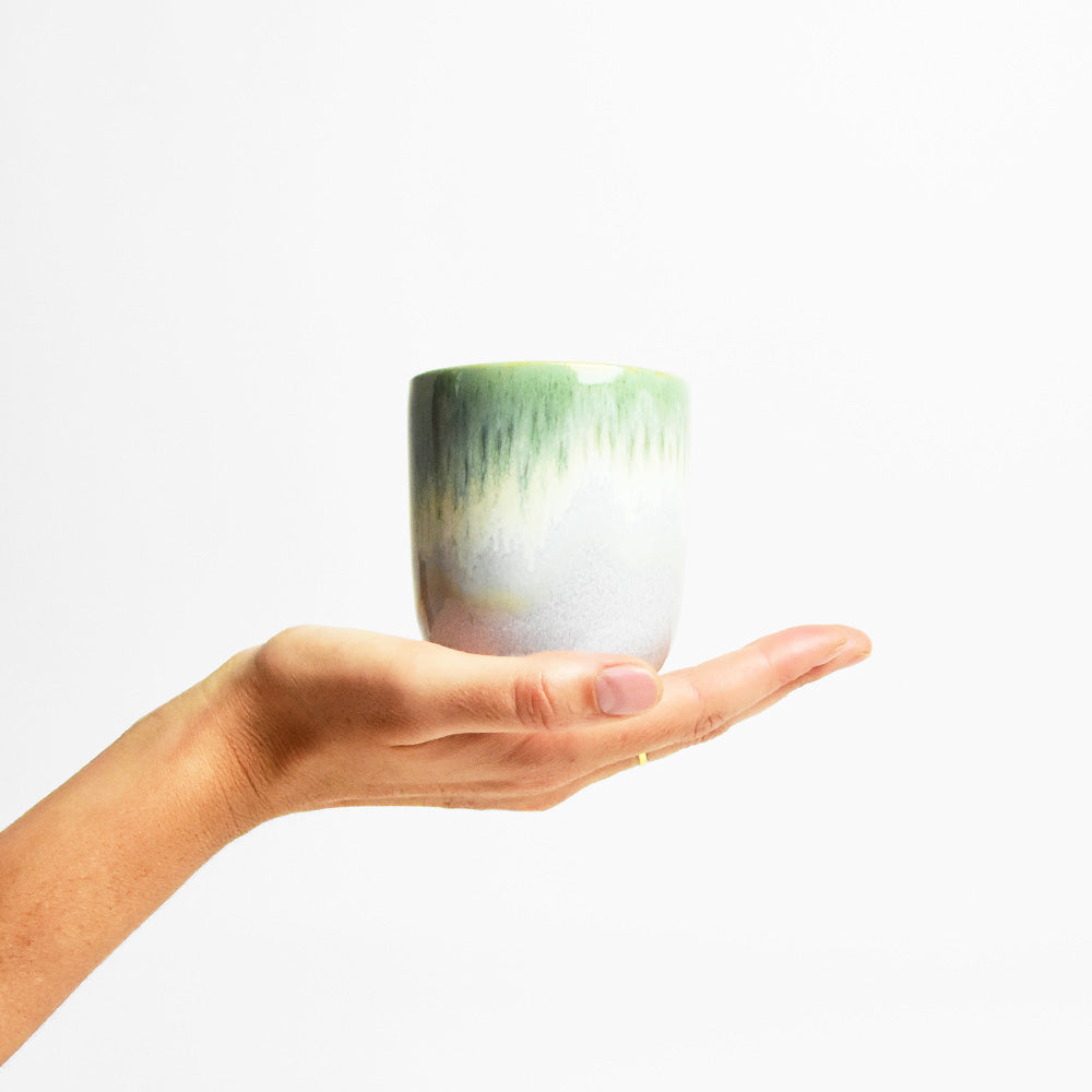 Set De 4 Tasses Moyennes - Vert Lumineux