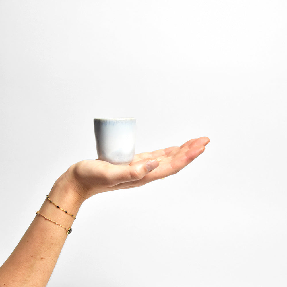 Tasse Expresso - Blanc Glacier