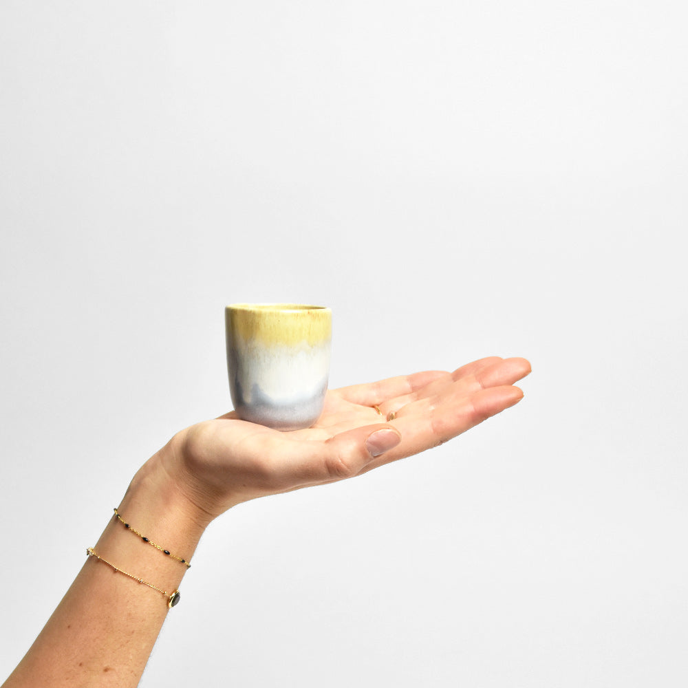 Tasse Expresso - Jaune Sable