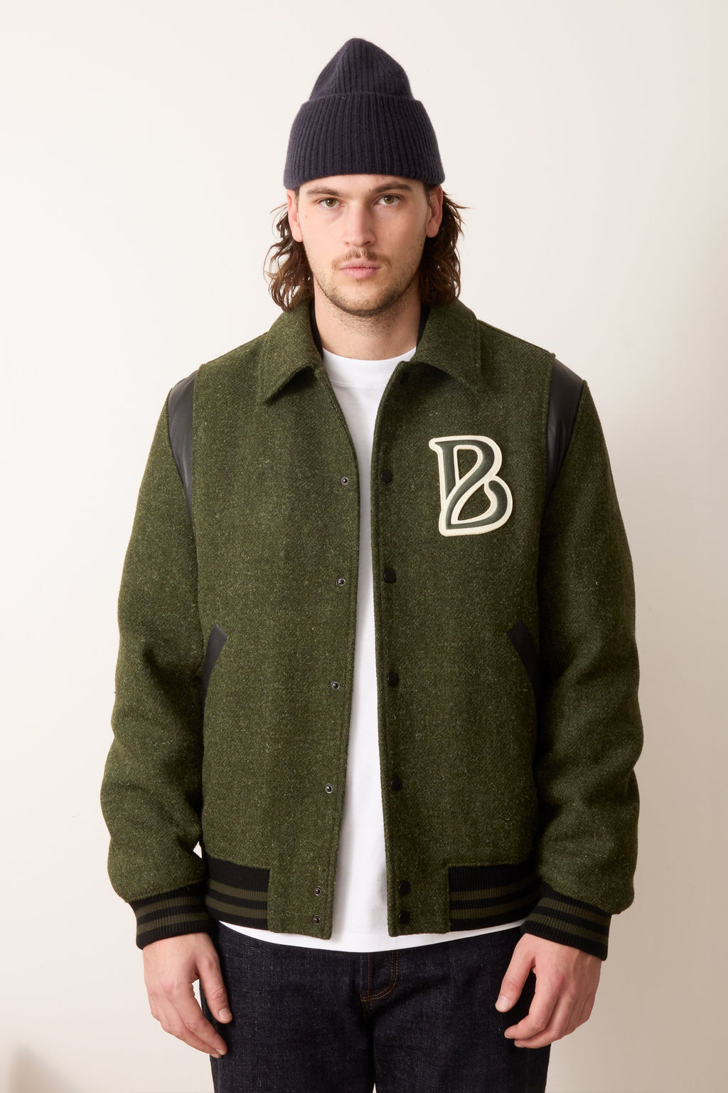 Chaqueta varsity BG10 - verde