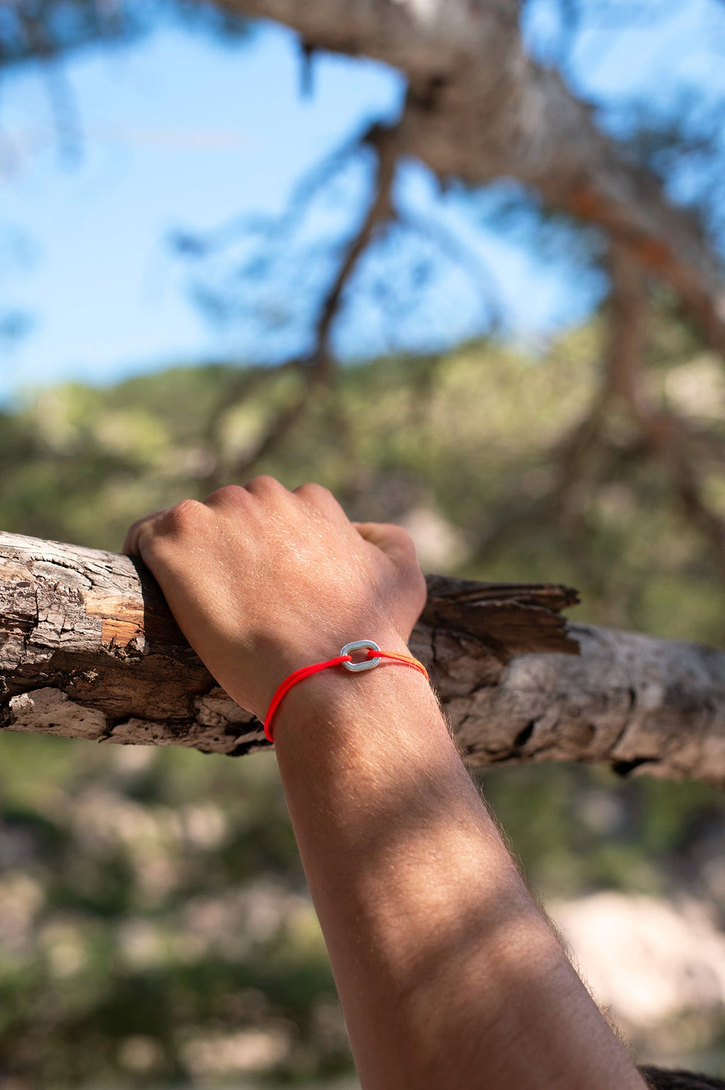 Bracelet Tenaille - Orange Fluo