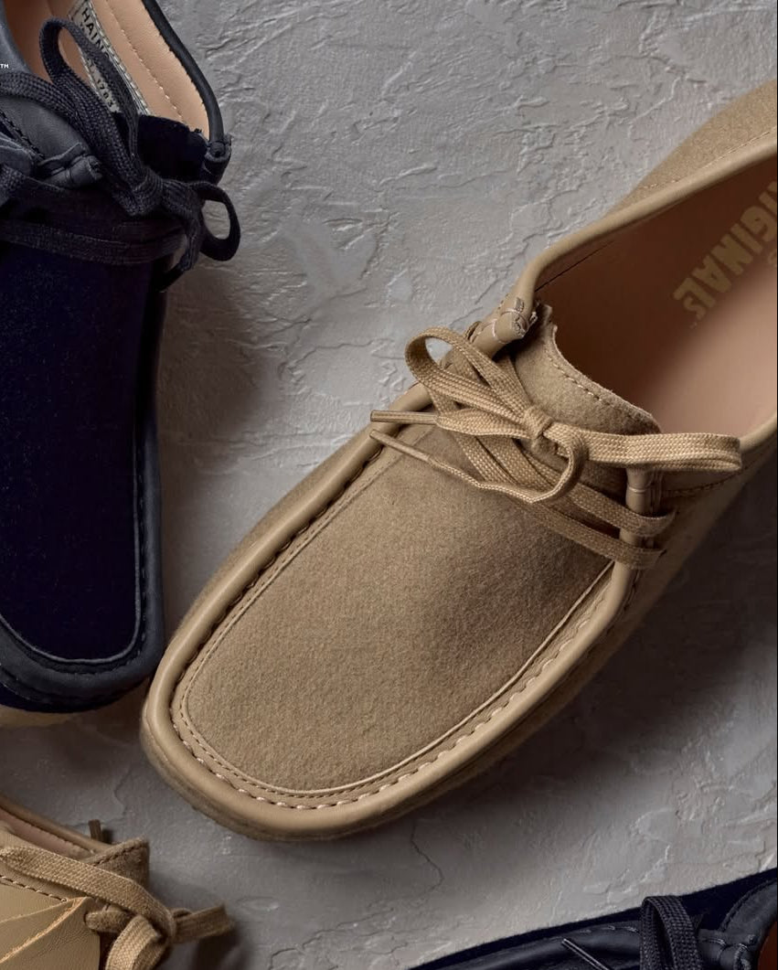 Wallabee - Camel Wool - Men
