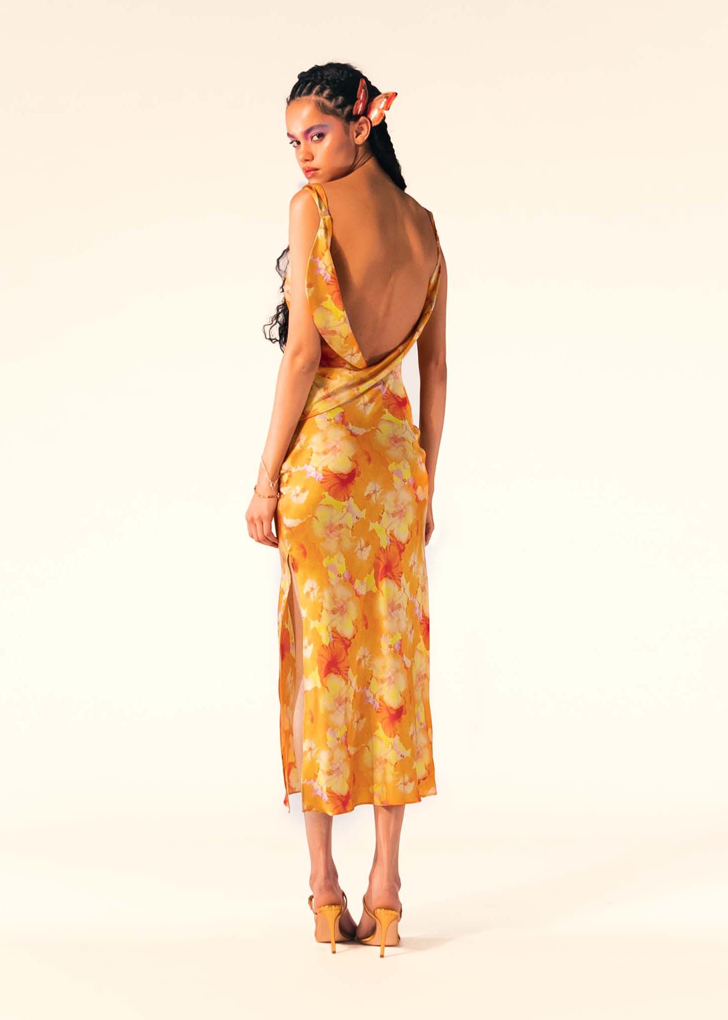 Vestido Thea Naranja