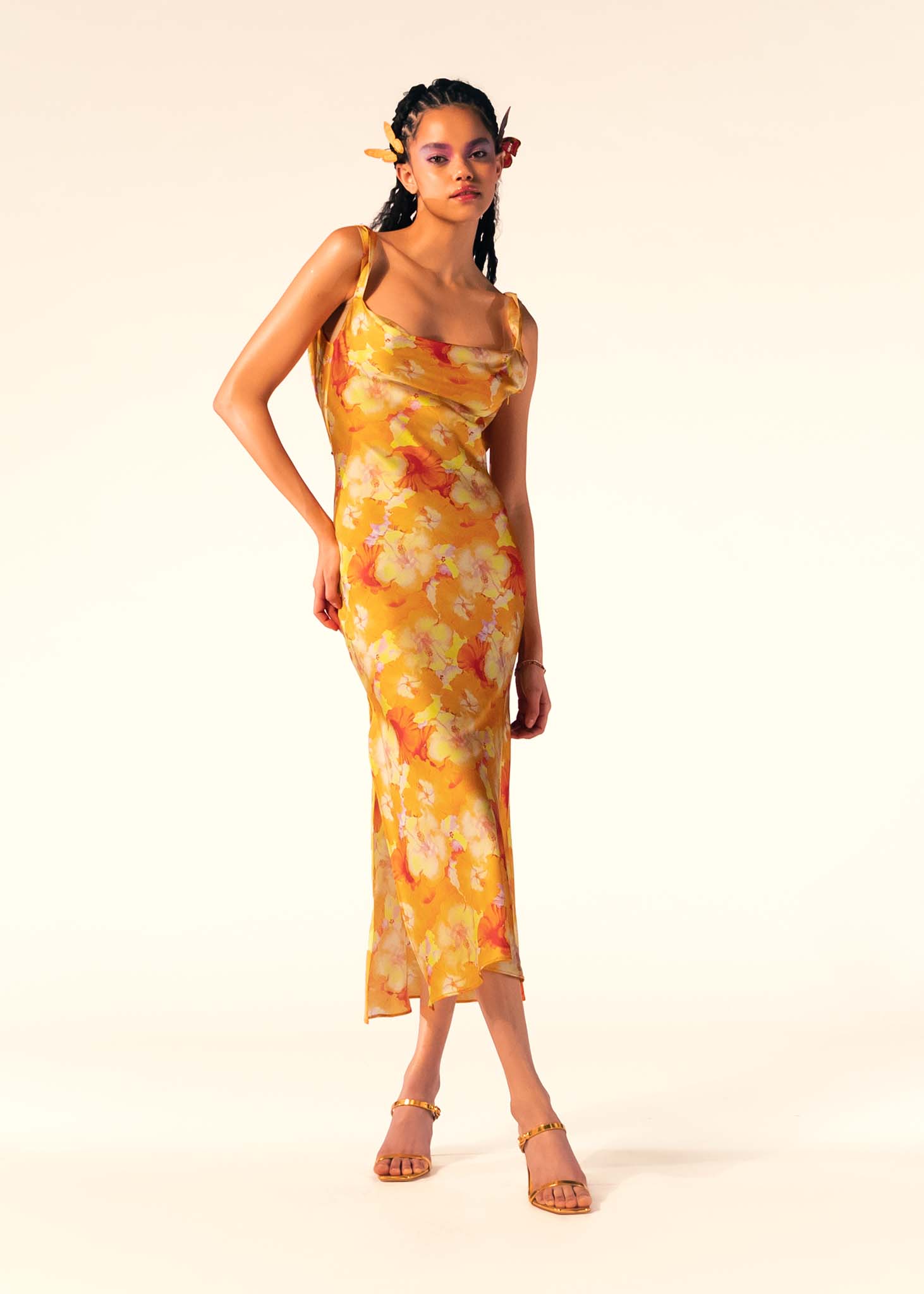 Vestido Thea Naranja