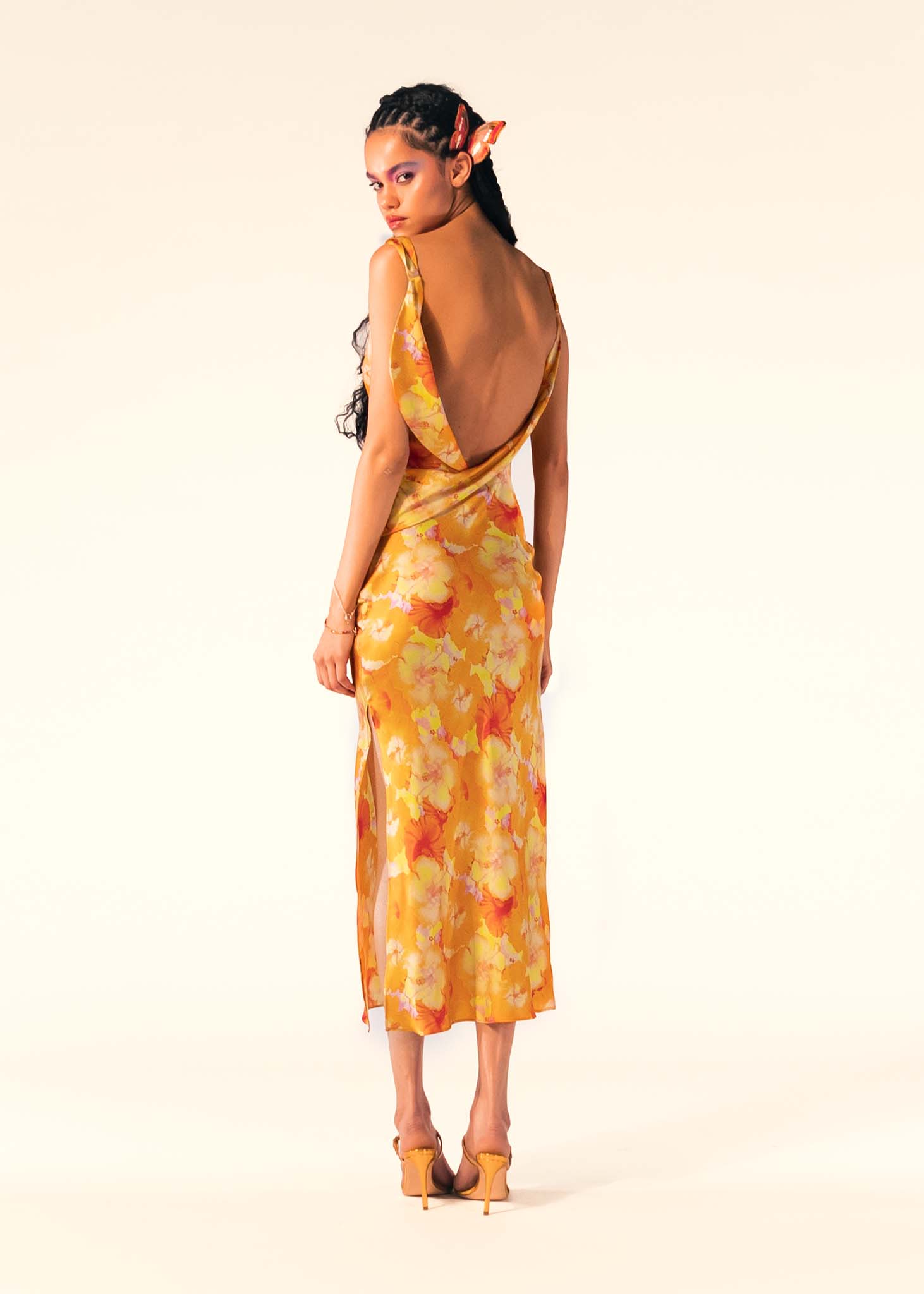 Vestido Thea Naranja