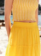Petite Mendigote - Tikky Playa Vest Top - Fauve