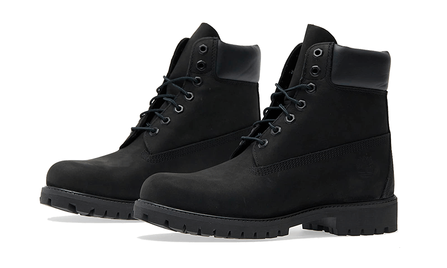 Timberland - 6" Premium Waterproof Boot Black Nubuck - Noir