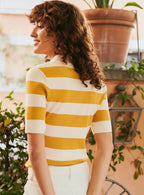 Top de punto Maisy - Comino