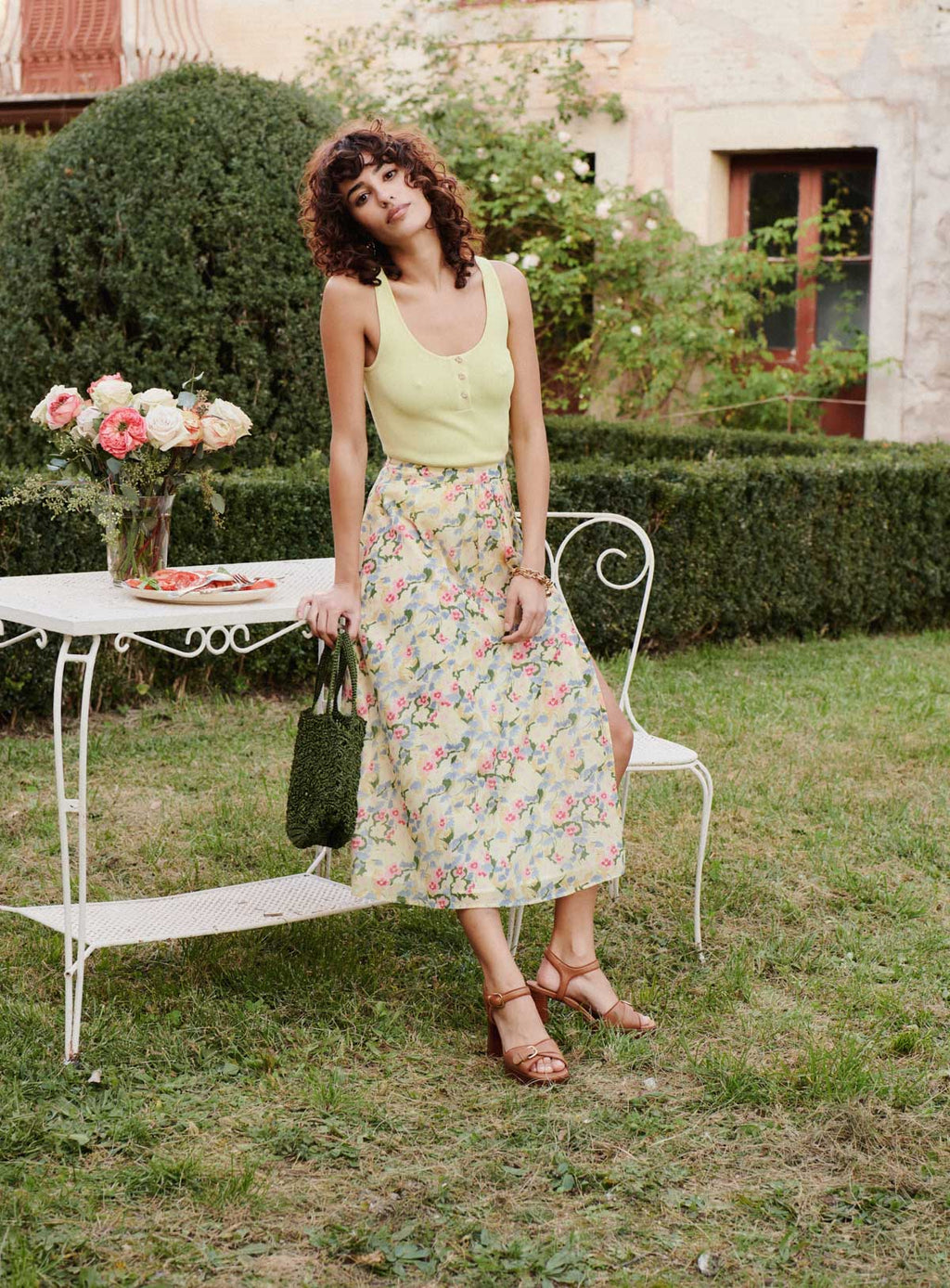 Mally Knitted Top - Lemonade