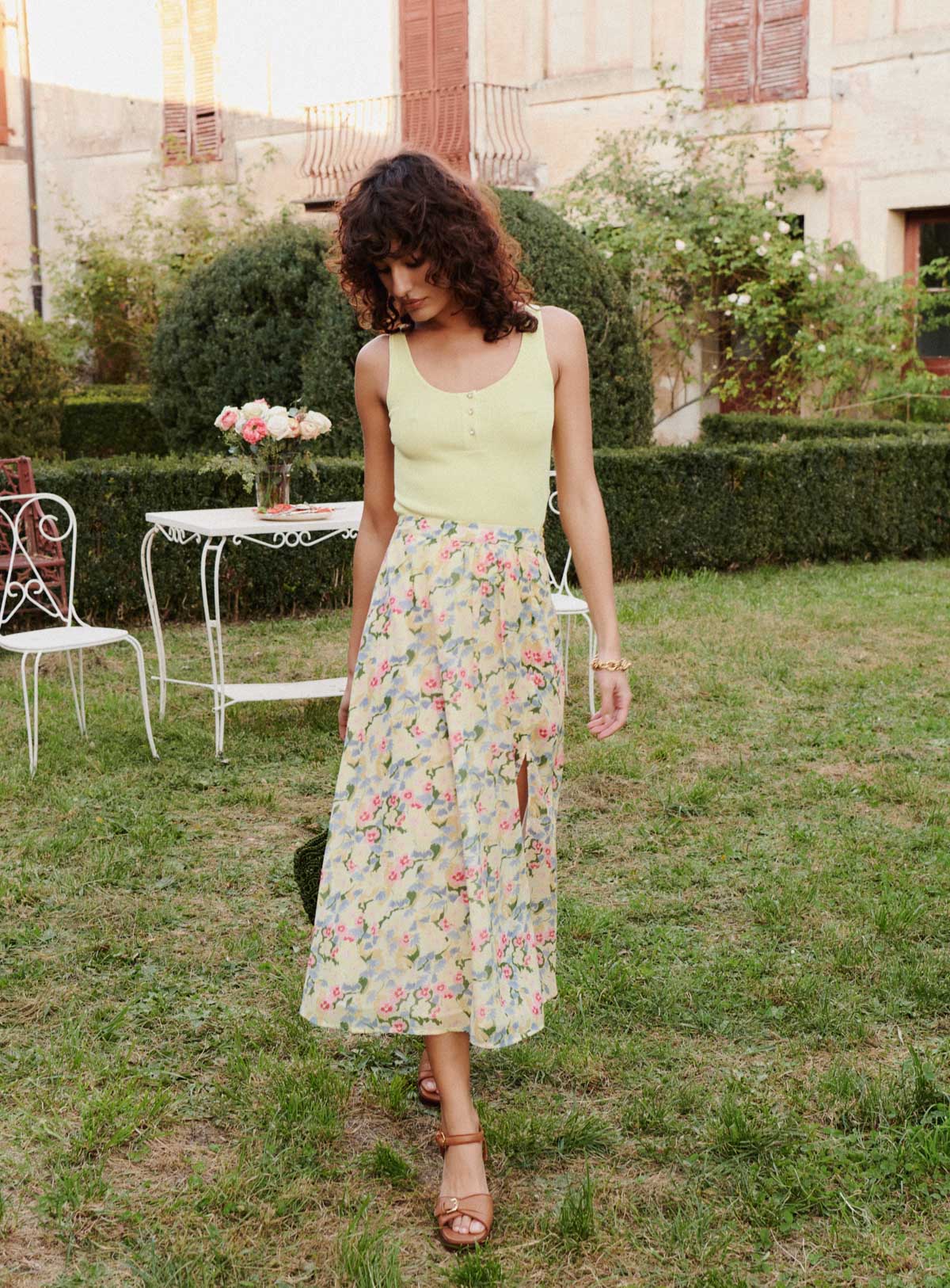 Mally Knitted Top - Lemonade