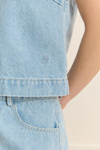 Top Cesar - Bleu
