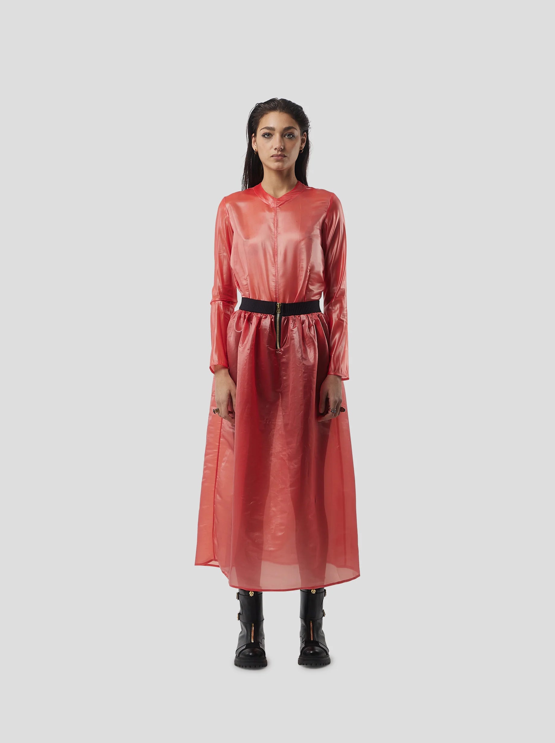 Top Cooper In Coral Neoshell Voile