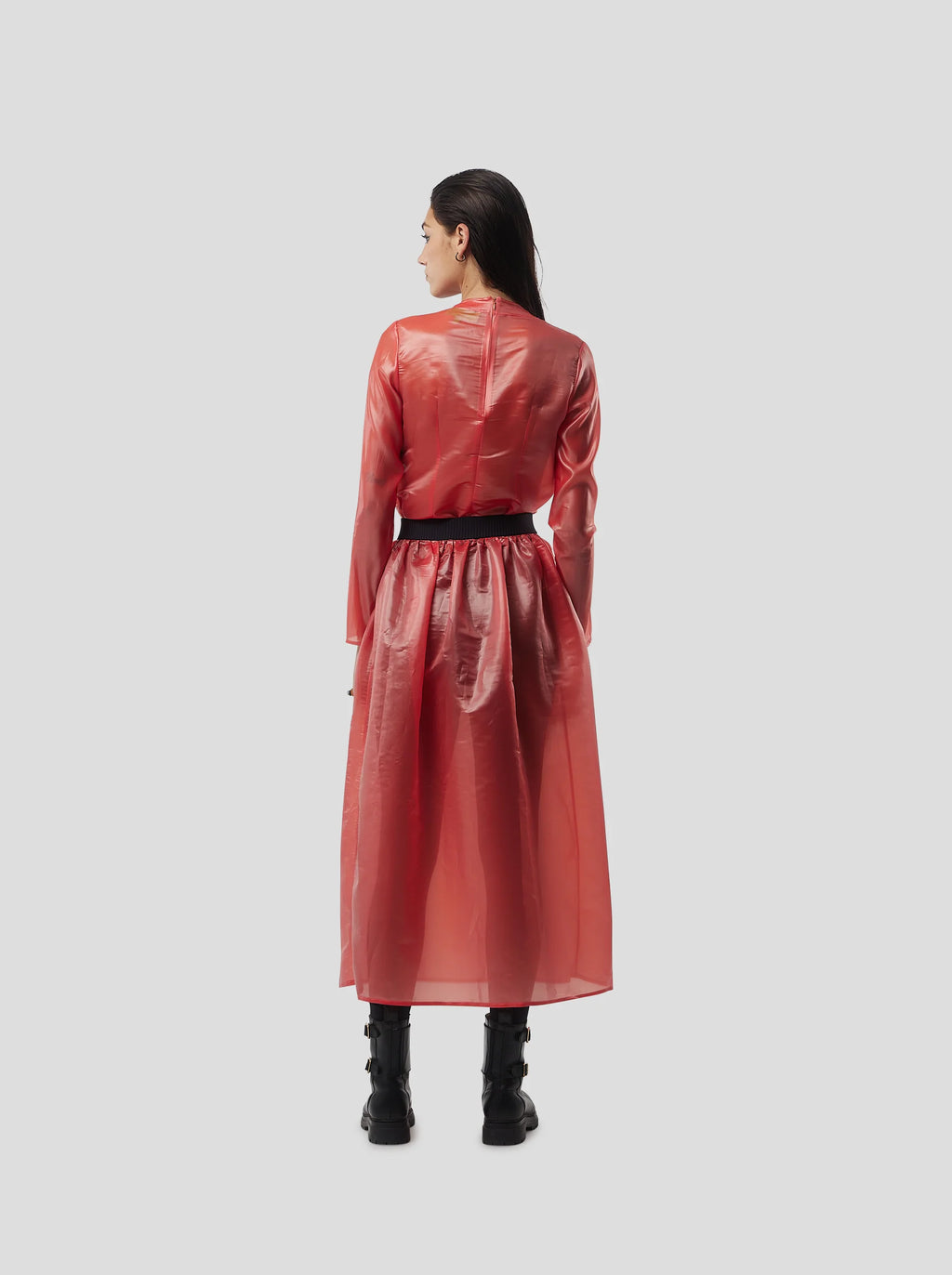 Top Cooper In Coral Neoshell Voile