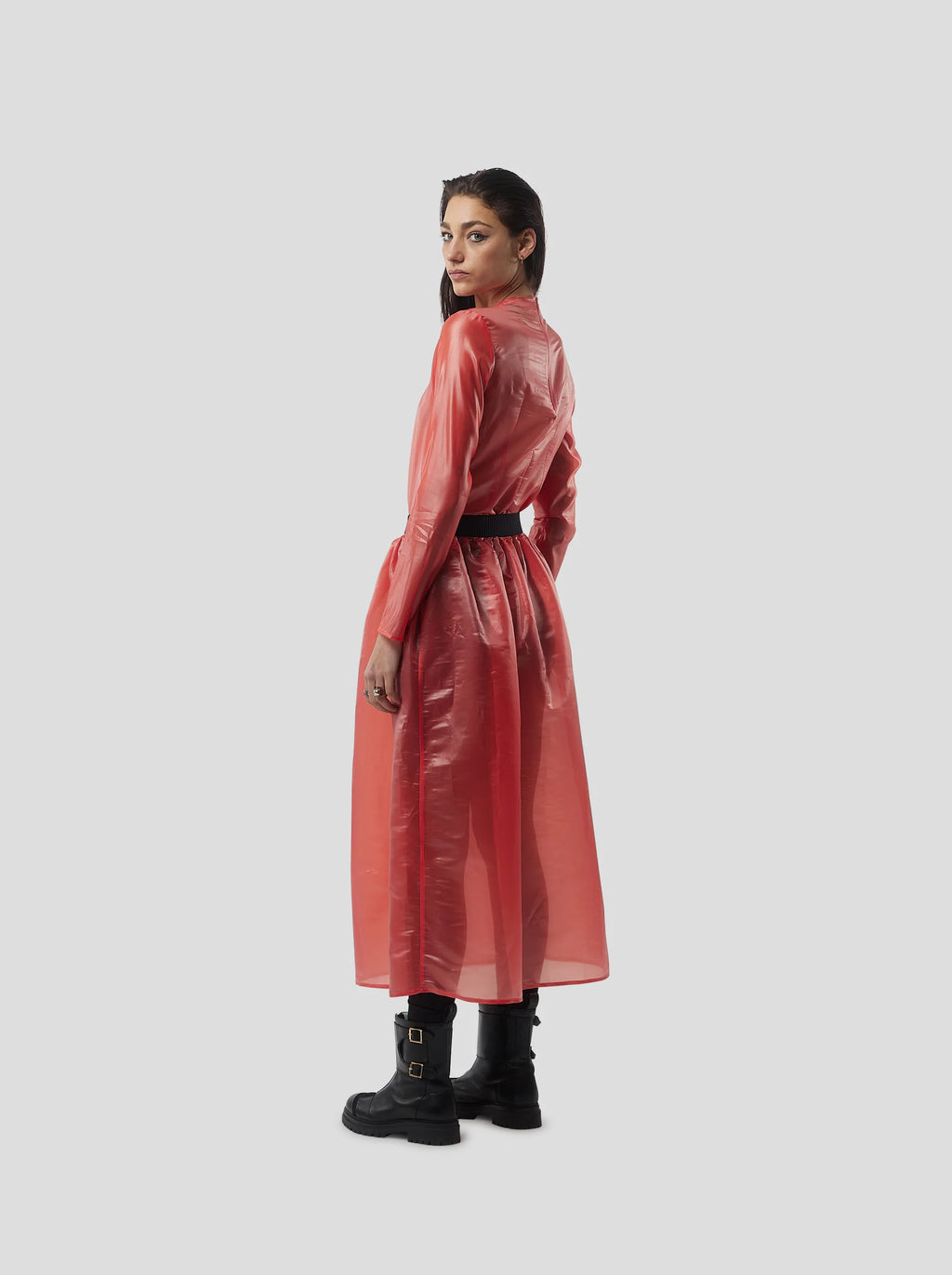 Top Cooper In Coral Neoshell Voile