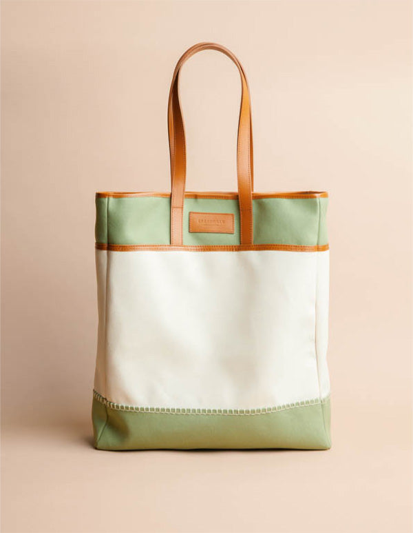 Le Tote Bag By Escadrille Handbag - Khaki - Women