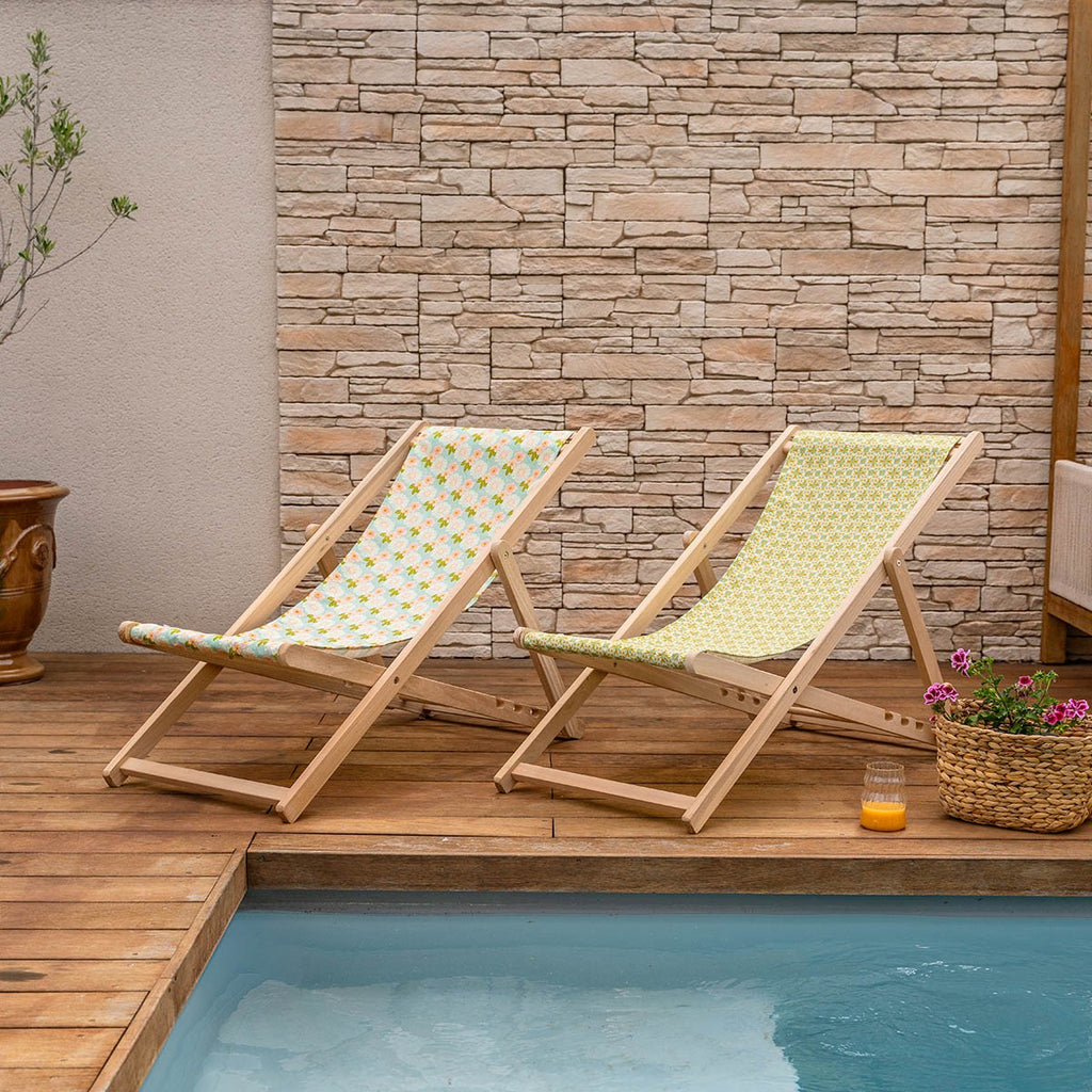 Nour - Chilean Deckchair - Celadon