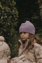 Knitted Beanie - Lilac