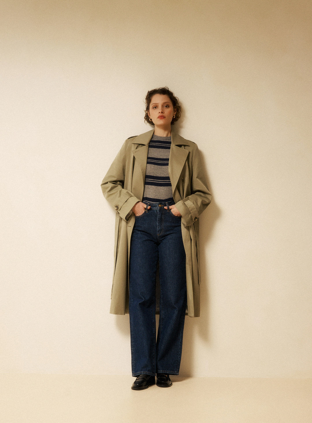 Gabardina Ornella - Oliva