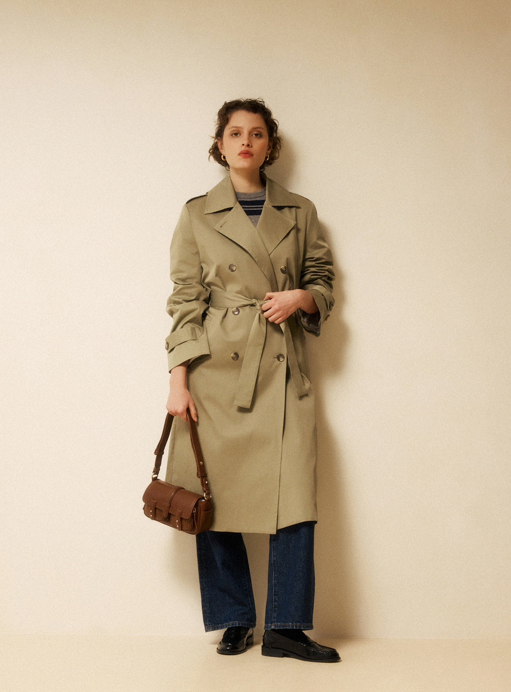 Gabardina Ornella - Oliva