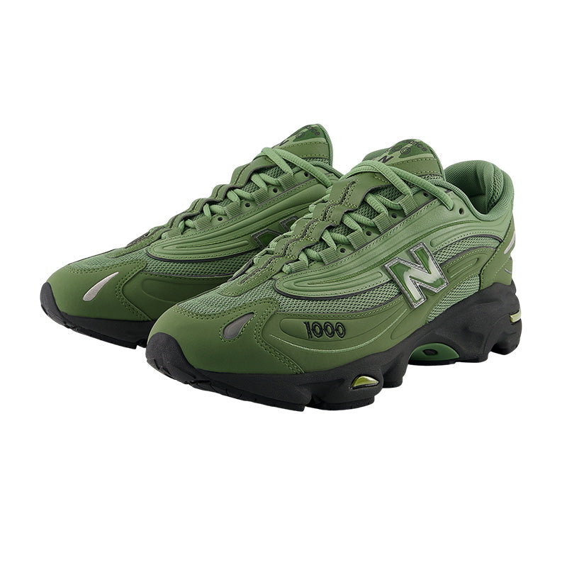 Men's New Balance U1000 Trainers - Khaki-Black