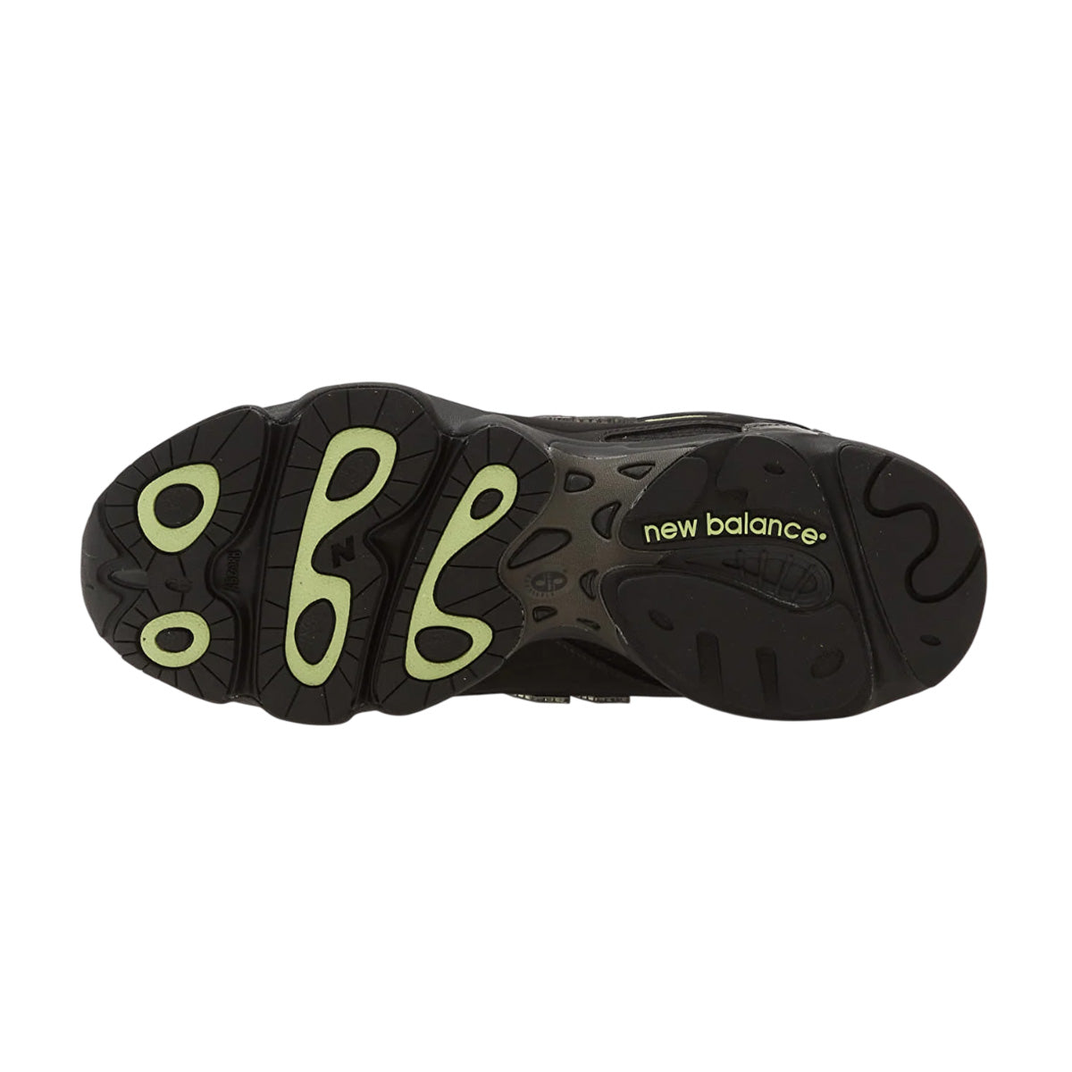 Baskets Homme New Balance U1000 - Noir, Vert Néon