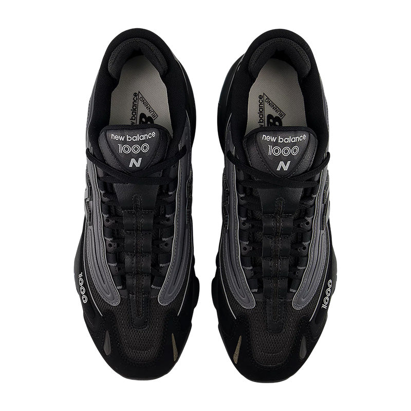 New Balance U1000 Zapatillas Hombre - Negro, Gris Jaspeado