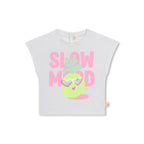 Tee-Shirt Manches Courtes - Blanc - Layette Fille