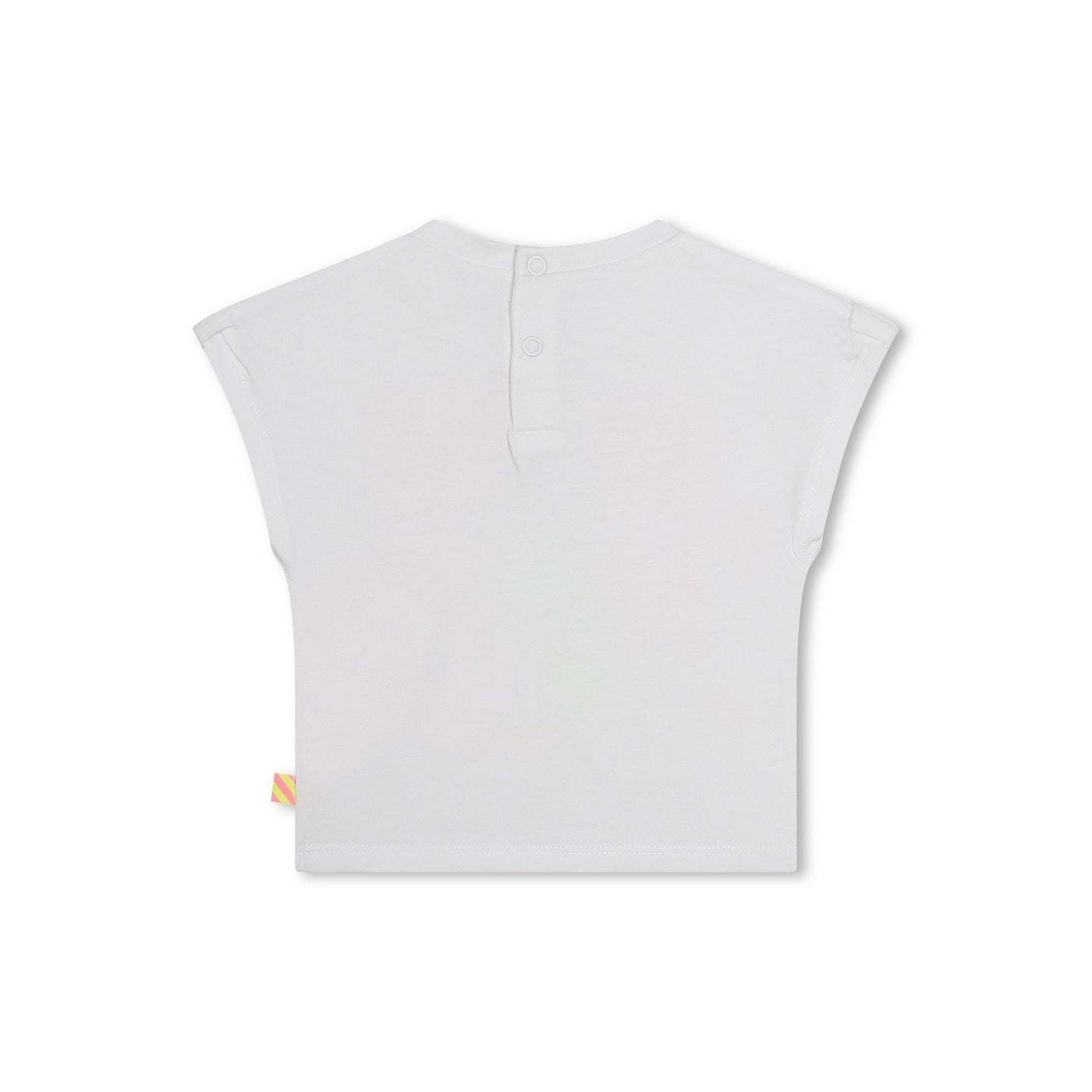 Tee-Shirt Manches Courtes - Blanc - Layette Fille