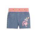 Short Denim - Double Stone - Bebé Niña