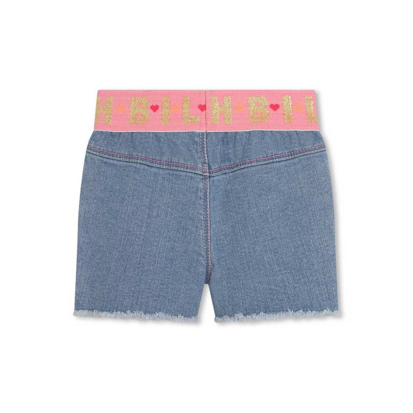 Short Denim - Double Stone - Bebé Niña