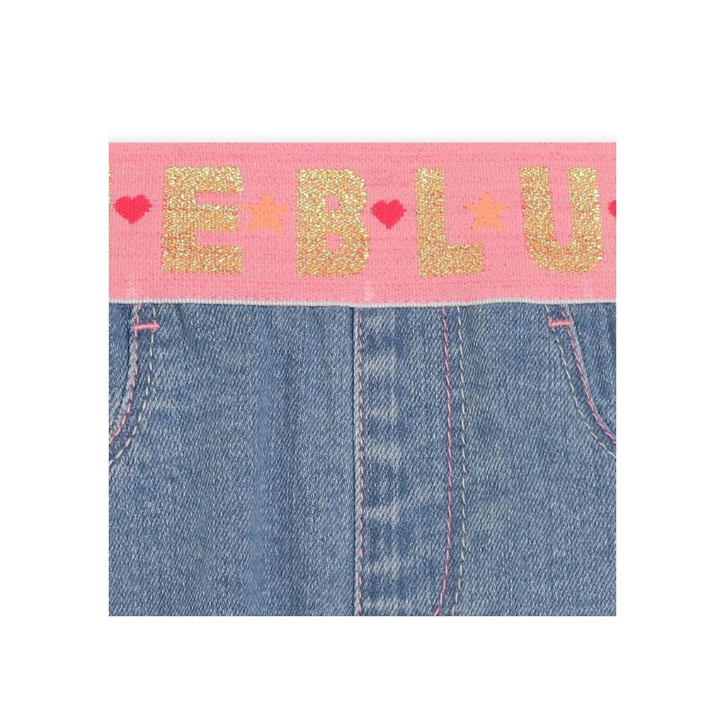 Short Denim - Double Stone - Bebé Niña