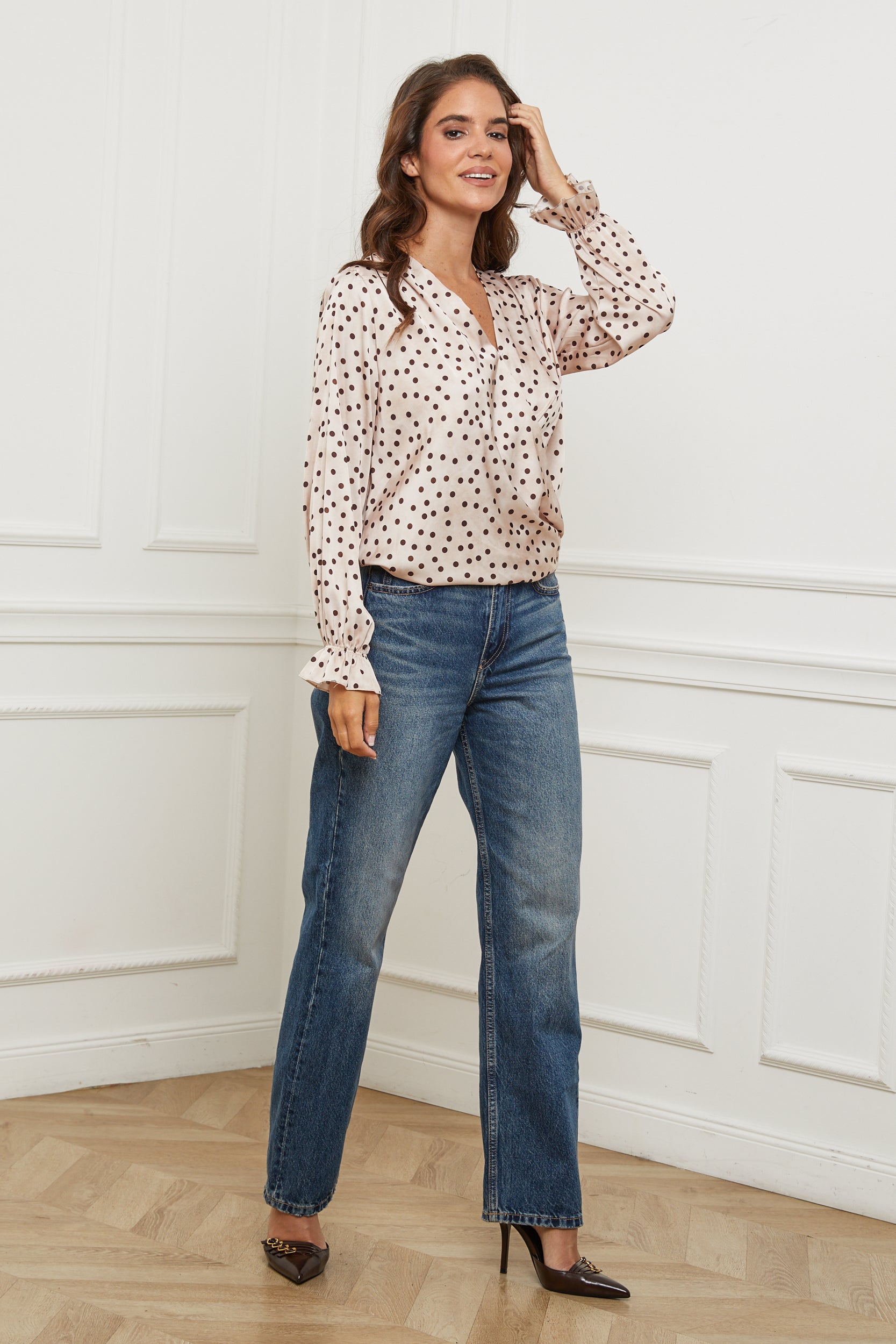 Blusa - Beige