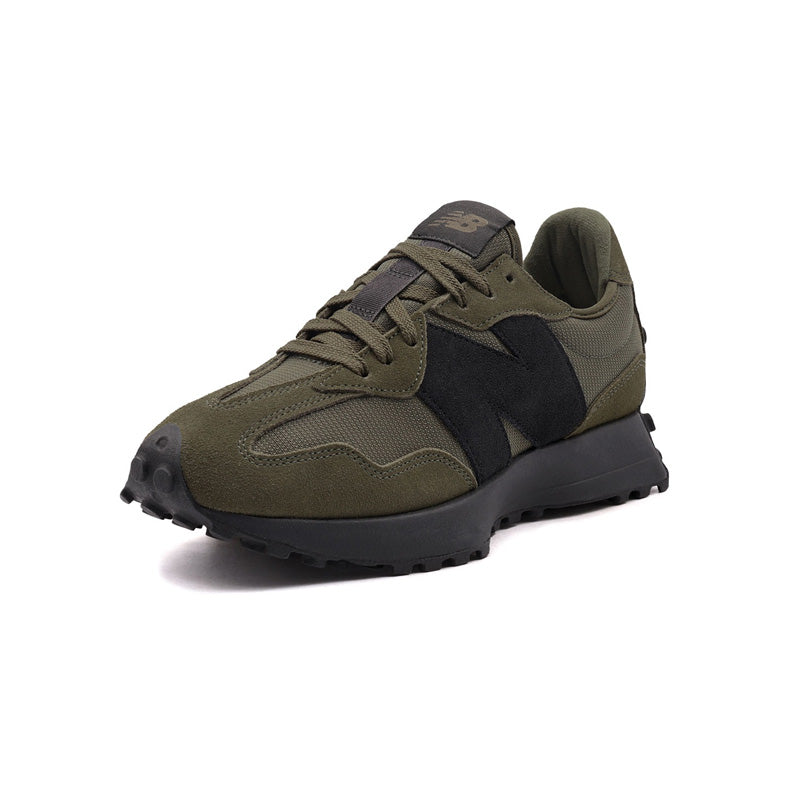Baskets Homme New Balance U327 - Vert, Noir
